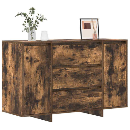 Sideboard Smoked Oak 120 x 41 x 75 cm Engineered Wood