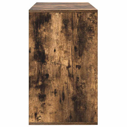 Sideboard Smoked Oak 120 x 41 x 75 cm Engineered Wood