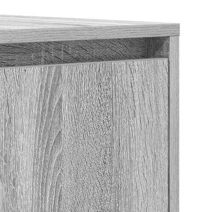 Sideboard Grey Sonoma 120 x 41 x 75 cm Engineered Wood