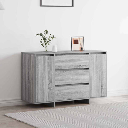 Sideboard Grey Sonoma 120 x 41 x 75 cm Engineered Wood