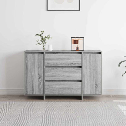 Sideboard Grey Sonoma 120 x 41 x 75 cm Engineered Wood