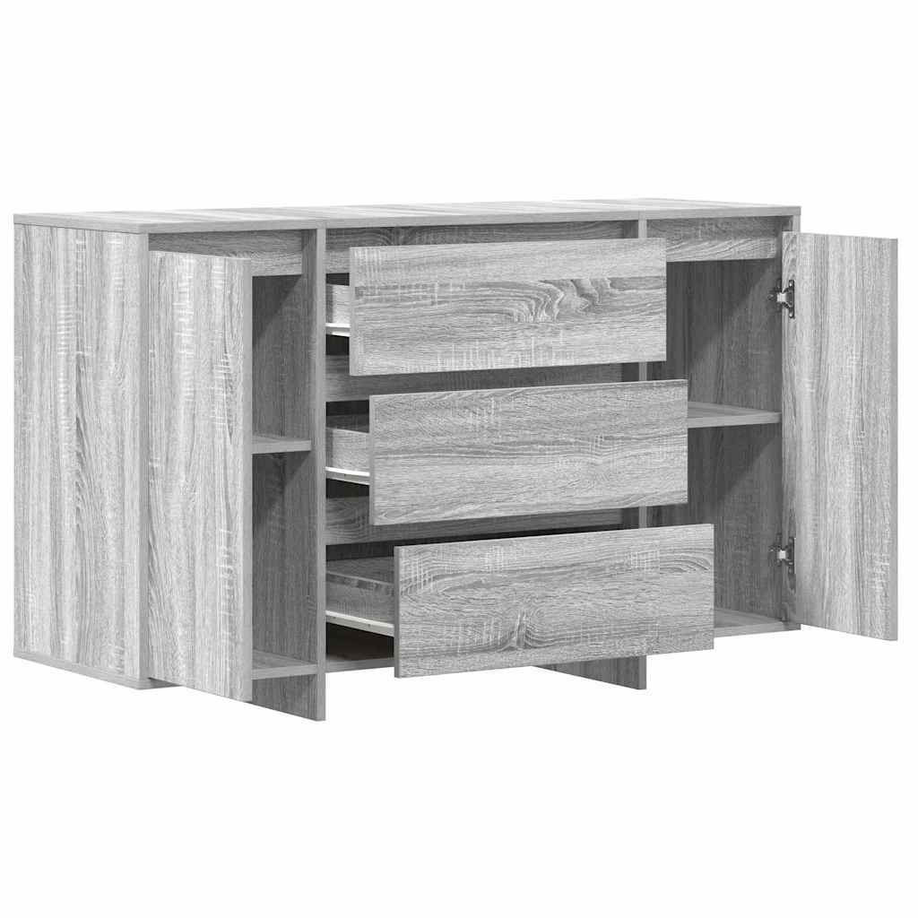 Sideboard Grey Sonoma 120 x 41 x 75 cm Engineered Wood
