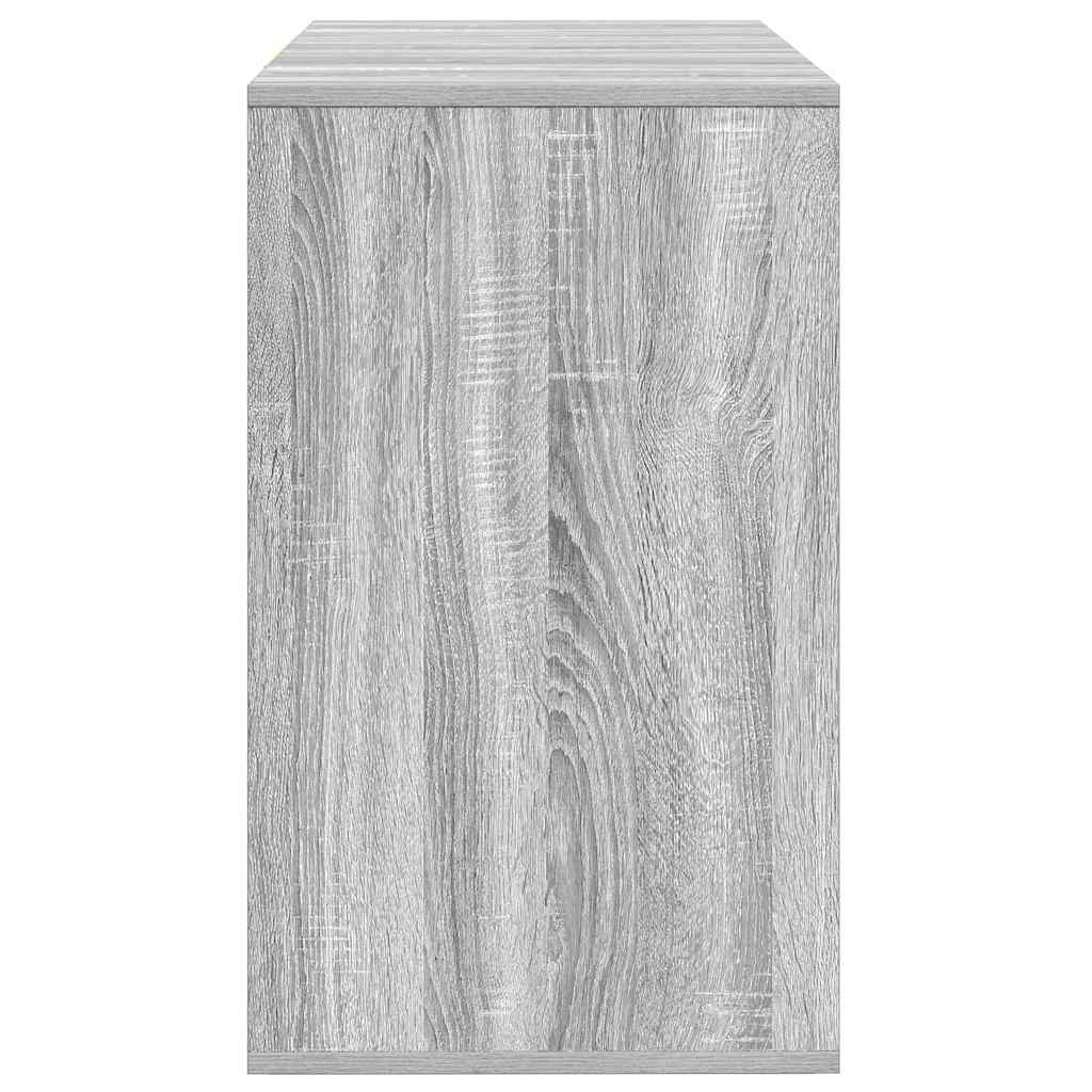 Sideboard Grey Sonoma 120 x 41 x 75 cm Engineered Wood