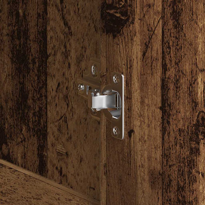 Sideboard with Drawer Old Wood 120 x 41 x 75 cm Engineered Wood