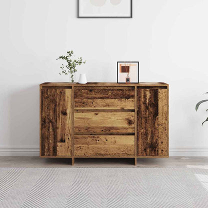 Sideboard with Drawer Old Wood 120 x 41 x 75 cm Engineered Wood