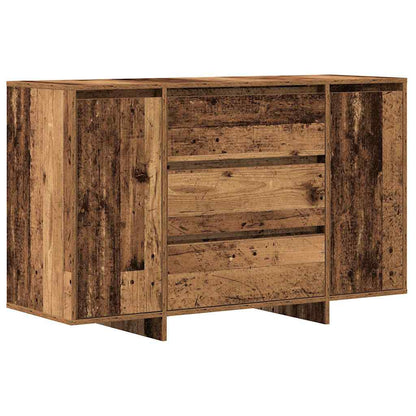 Sideboard with Drawer Old Wood 120 x 41 x 75 cm Engineered Wood