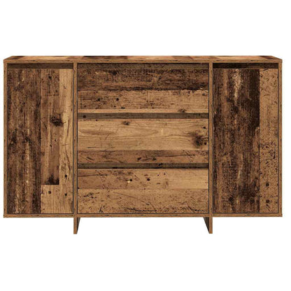 Sideboard with Drawer Old Wood 120 x 41 x 75 cm Engineered Wood
