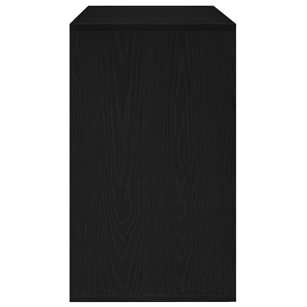 Sideboard Black Oak 120 x 41 x 75 cm Engineered Wood