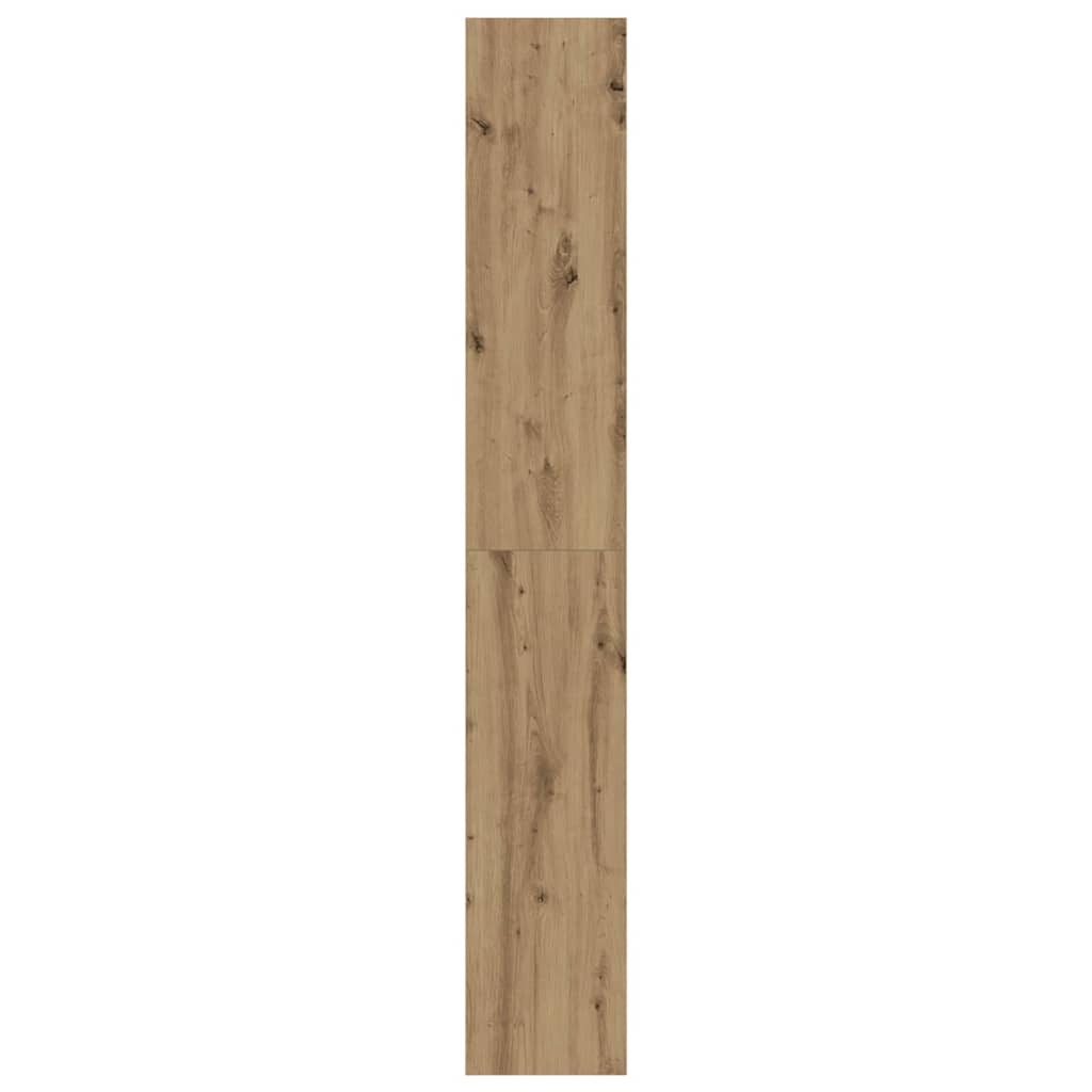 Book Cabinet 6-Tier 80 x 30 x 198 cm Engineered Wood