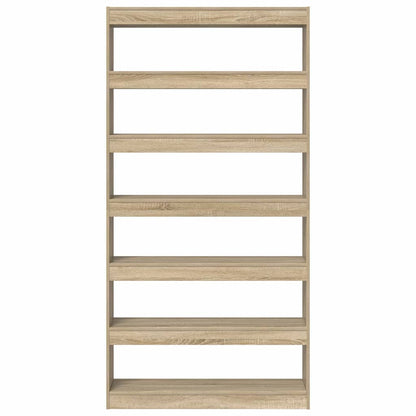 Book Cabinet 6-Tier 100 x 30 x 198 cm Engineered Wood