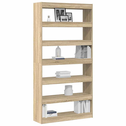 Book Cabinet 6-Tier 100 x 30 x 198 cm Engineered Wood