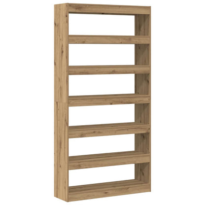 Book Cabinet 6-Tier 100 x 30 x 198 cm Engineered Wood