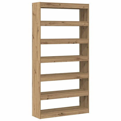 Book Cabinet 6-Tier 100 x 30 x 198 cm Engineered Wood
