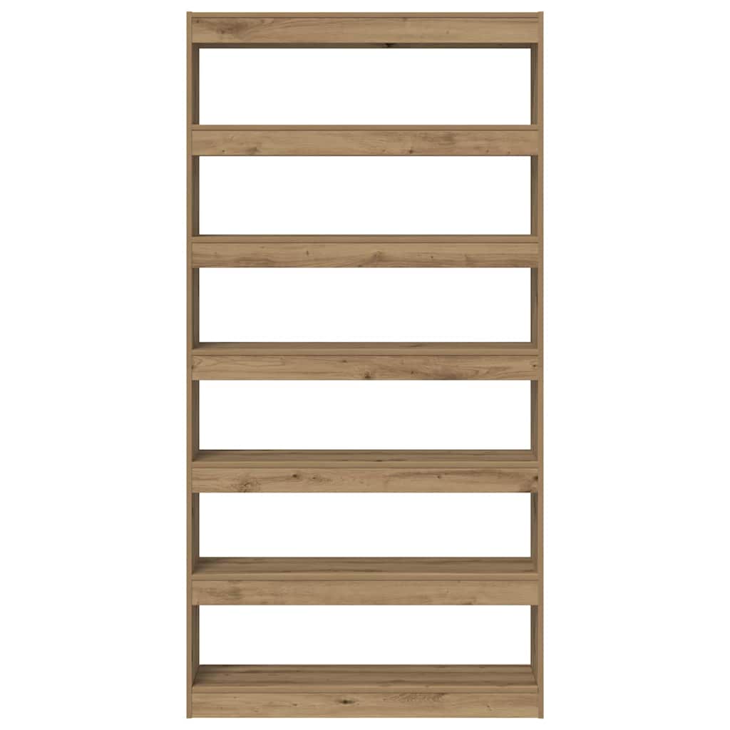 Book Cabinet 6-Tier 100 x 30 x 198 cm Engineered Wood