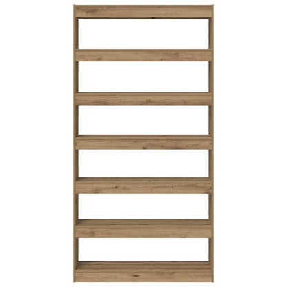 Book Cabinet 6-Tier 100 x 30 x 198 cm Engineered Wood