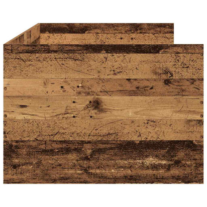 Daybed with Drawer Old Wood 90 x 190 cm Engineered Wood