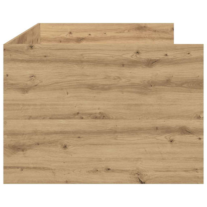 Daybed with Drawer Artisan Oak 90 x 190 cm Engineered Wood