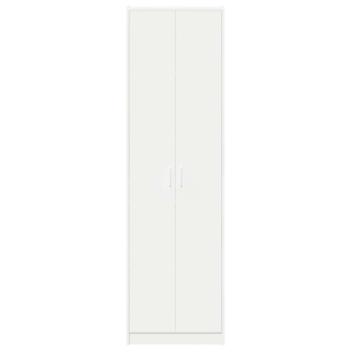 Wardrobe White 55 x 25 x 189 cm Engineered Wood