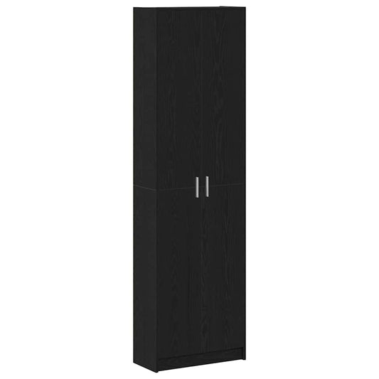 Wardrobe Black Oak 55 x 25 x 189 cm Engineered Wood