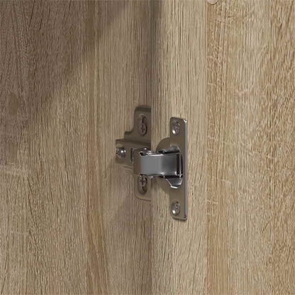 Wardrobe Sonoma Oak 55 x 25 x 189 cm Engineered Wood