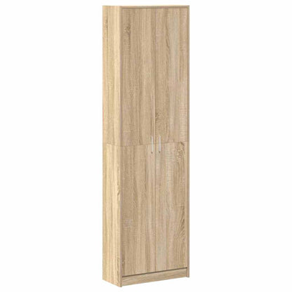 Wardrobe with Shelf Sonoma Oak 55 x 25 x 189 cm Engineered Wood