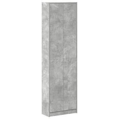 Wardrobe Concrete Grey 55 x 25 x 189 cm Engineered Wood