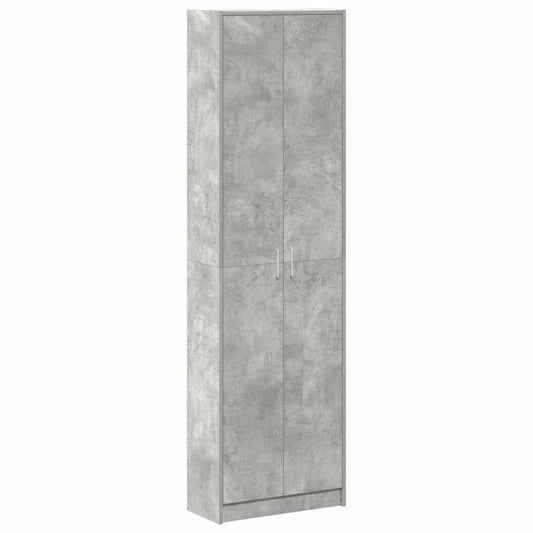 Wardrobe Concrete Grey 55 x 25 x 189 cm Engineered Wood
