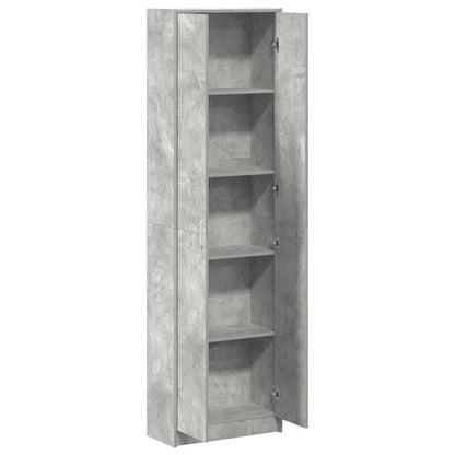 Wardrobe Concrete Grey 55 x 25 x 189 cm Engineered Wood