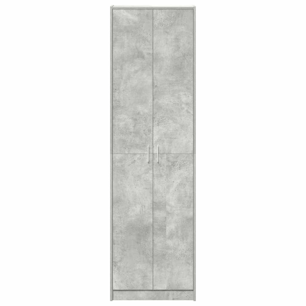 Wardrobe Concrete Grey 55 x 25 x 189 cm Engineered Wood
