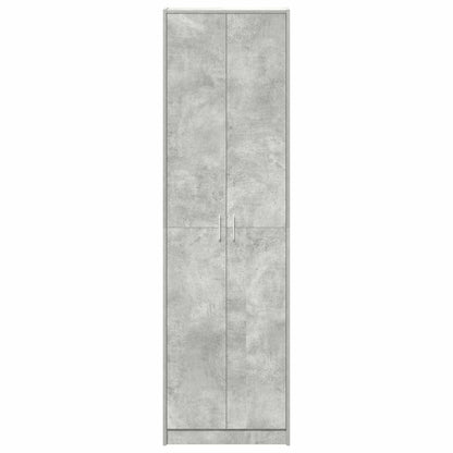 Wardrobe Concrete Grey 55 x 25 x 189 cm Engineered Wood