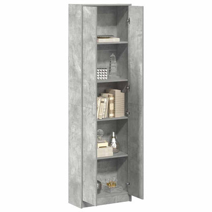 Wardrobe Concrete Grey 55 x 25 x 189 cm Engineered Wood
