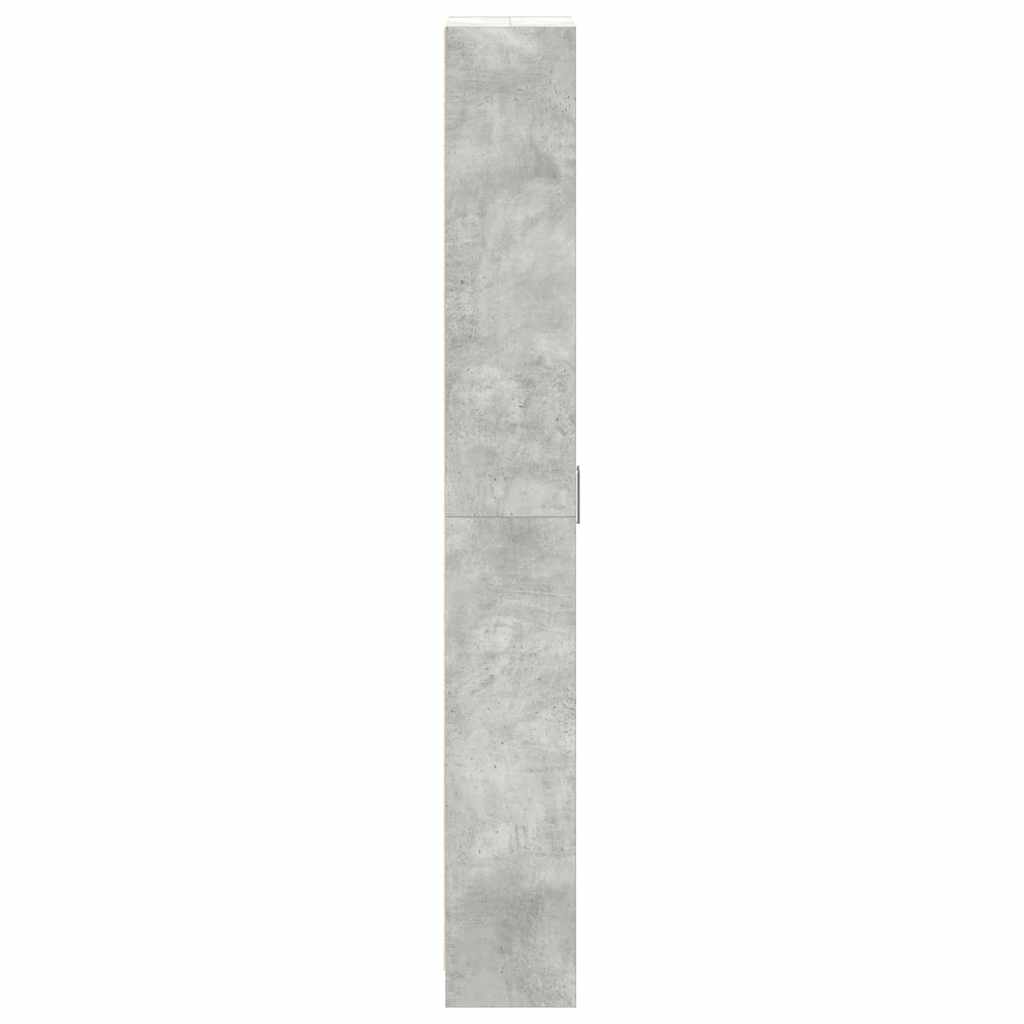 Wardrobe Concrete Grey 55 x 25 x 189 cm Engineered Wood