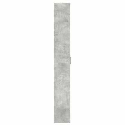 Wardrobe Concrete Grey 55 x 25 x 189 cm Engineered Wood