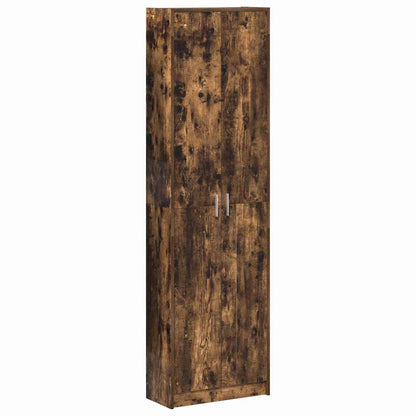 Wardrobe Smoked Oak 55 x 25 x 189 cm Engineered Wood