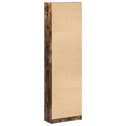 Wardrobe Smoked Oak 55 x 25 x 189 cm Engineered Wood