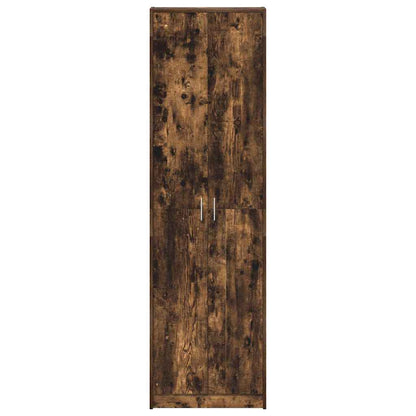 Wardrobe Smoked Oak 55 x 25 x 189 cm Engineered Wood