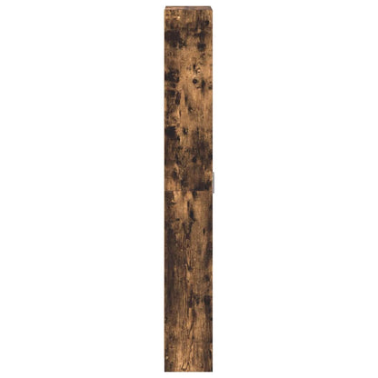 Wardrobe Smoked Oak 55 x 25 x 189 cm Engineered Wood