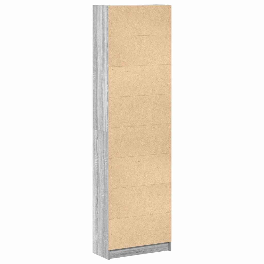 Wardrobe Grey Sonoma 55 x 25 x 189 cm Engineered Wood