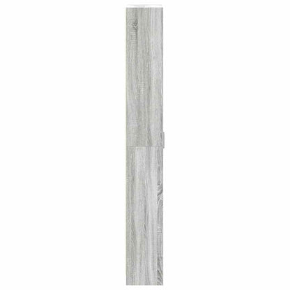 Wardrobe Grey Sonoma 55 x 25 x 189 cm Engineered Wood