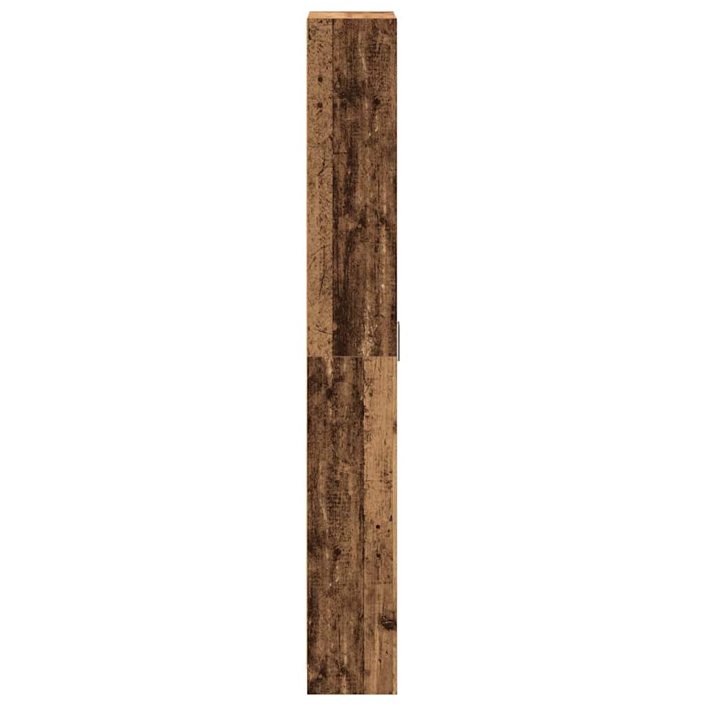 Wardrobe with Shelf Old Wood 55 x 25 x 189 cm Engineered Wood