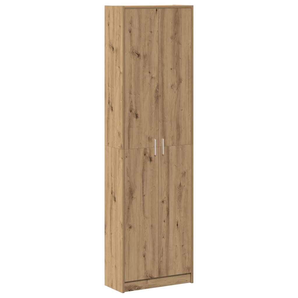 Wardrobe with Door Artisan Oak 55 x 25 x 189 cm Engineered Wood