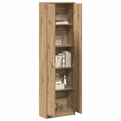 Wardrobe with Door Artisan Oak 55 x 25 x 189 cm Engineered Wood