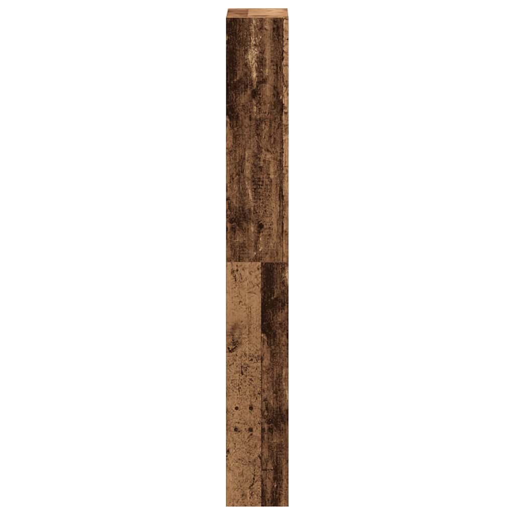 Shoe Cabinet Old Wood 80 x 21 x 163.5 cm Engineered Wood
