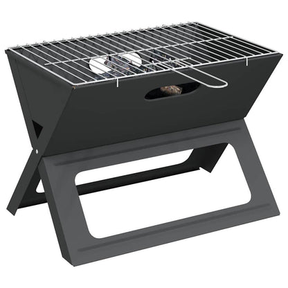 Outdoor Grill Black 46 x 31 x 31 cm Steel