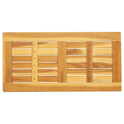 Table Top Oil Natural 80 x 40 x 2 cm Solid Acacia Wood