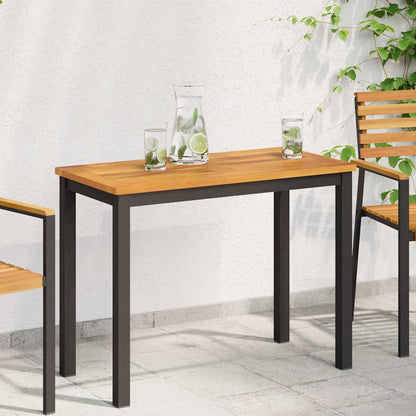 Table Top Oil Natural 80 x 40 x 2 cm Solid Acacia Wood
