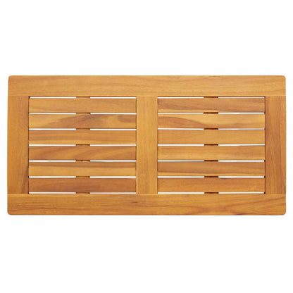 Table Top Oil Natural 80 x 40 x 2 cm Solid Acacia Wood
