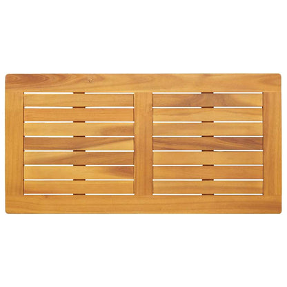 Table Top Oil Natural 90 x 45 x 2 cm Solid Acacia Wood