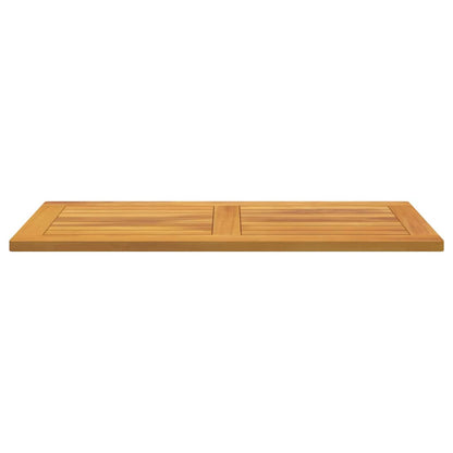 Table Top Oil Natural 90 x 45 x 2 cm Solid Acacia Wood