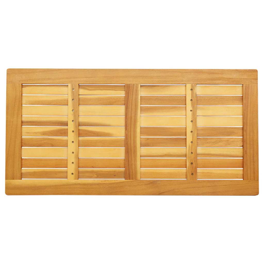 Table Top Oil Natural 100 x 50 x 2 cm Solid Acacia Wood